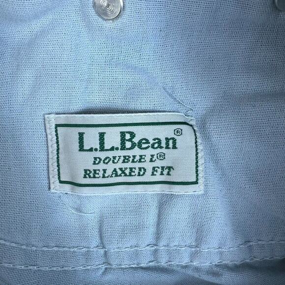 LL Bean Jeans Womens 14 (30.5x26.5) Relaxed Fit Blue Mom Medium Wash Cotton Vtg - Picture 7 of 9